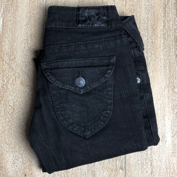 black straight fit jeans womens